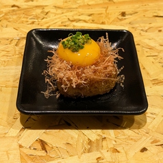 ちょっと贅沢な月見焼きおにぎり