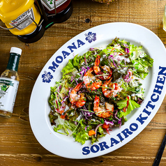 ガーリックシュリンプ　オーバーライス