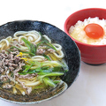 料理メニュー写真&nbsp;肉吸いうどんとこだわり卵かけご飯