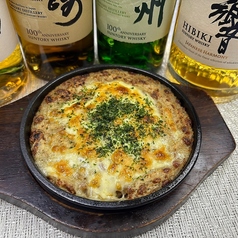長芋納豆のチーズ鉄板焼き
