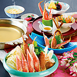 かに天ぷらやしゃぶしゃぶ、かにすきなど、かにを存分に味わうことができる豪華コースを多数ご用意！