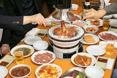 炭火焼肉ホルモン モツの元ちゃんのコース写真