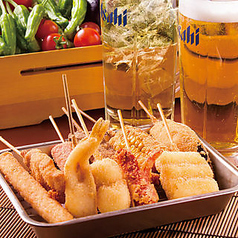 串揚げ じゅらく 新橋店の特集写真