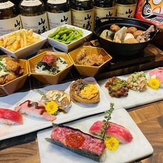 秋葉原 肉寿司のコース写真