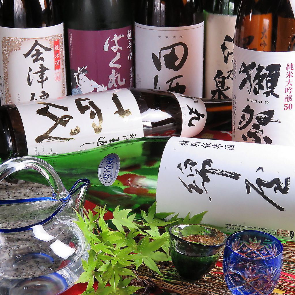 生ビールや日本酒、本格焼酎、梅酒など豊富な種類のドリンクご用意しております