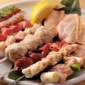 料理メニュー写真&nbsp;やきとり単品【塩・タレ】　各1本