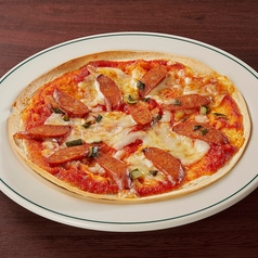 チョリソーとハラペーニョのホットピザ