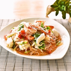 豆腐とエビのベースと入り春雨