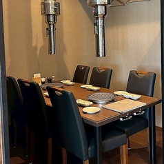 個室型テーブル