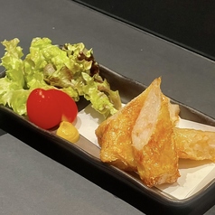 ぷりぷり海老の湯葉巻き