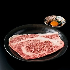 リブロースの焼きすき