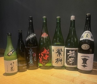 こだわりの日本酒、地酒を取り揃えてます！！