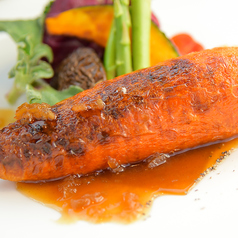 人参の丸ごとステーキ