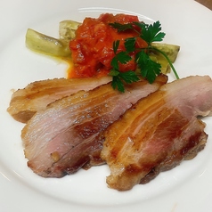 自家製ベーコンのソテー