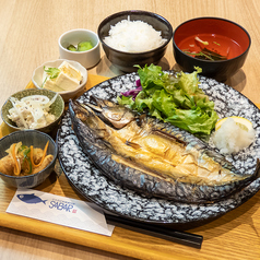 まるごとさばの開き夜定食