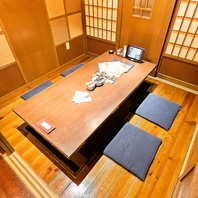 八王子駅徒歩1分、落ち着いた雰囲気の店内。