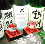 ≪日本酒≫佐久の花、まつもと、砂潟、越州、獺祭…etcレアな日本酒も取り揃え。