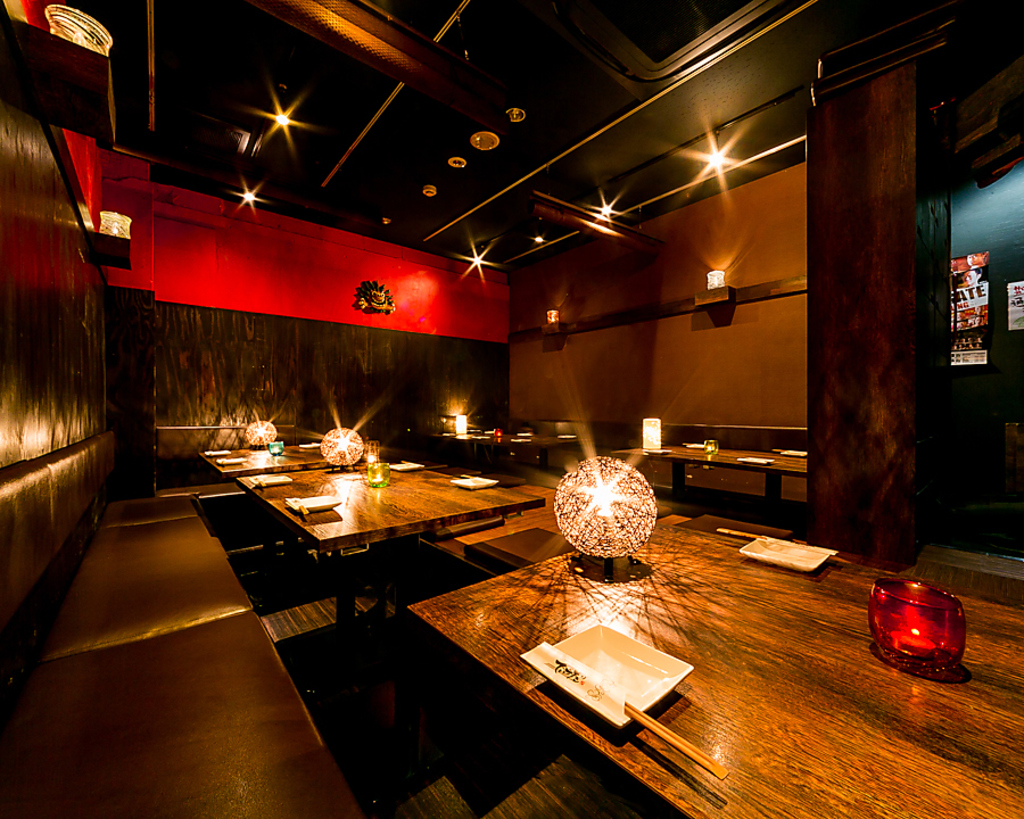 大人数の宴会にもオススメ♪掘りごたつ式広々お座敷は大宴会OK！