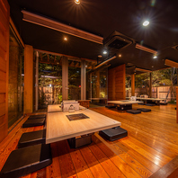 幅広いシーンでご利用いただけるお席をご用意しています