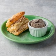 ほうじ茶ミルフィーユ