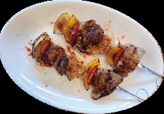 豚肉と野菜のブロシェット