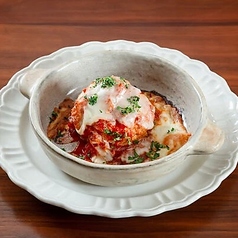 ハンバーグトマトチーズソース