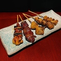 料理メニュー写真&nbsp;イチオシ焼き鳥5本盛