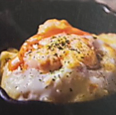 ガーリックベーコンポテトのチーズ焼き