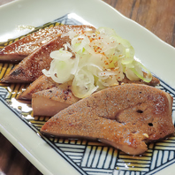 純レバテキ(ニラキムチ添え)