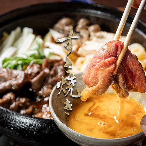 金ラベル・オリーブ牛の旨みをすき焼きで。 寛ぎの空間で味わう、冬限定の美食フェア