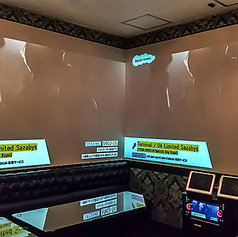 大型のスクリーンのあるお部屋も多数ご用意♪用途に合わせてご利用ください♪