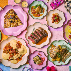 スカイビュッフェ51のコース写真