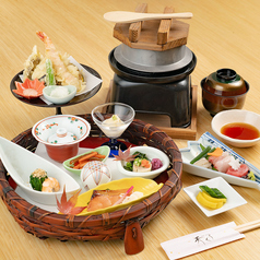 天麩羅 御料理 天くうのおすすめランチ1