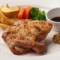 料理メニュー写真 九州産「みつせ鶏」骨付き肉の炭火焼き