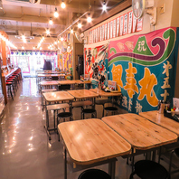 最大60名様での貸切もOK◎