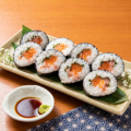 料理メニュー写真&nbsp;【当店名物！】サーモン葱トロ巻き