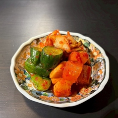 キムチ盛り合わせ