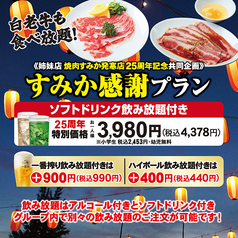すみか 平岸店のコース写真