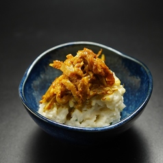 カレーたくわんポテトサラダ