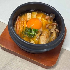 月見牡蠣スンドゥブチゲ