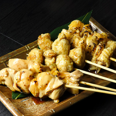 焼き鳥盛り合わせ　タレ