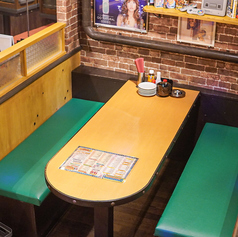 内装も楽しめるBOX席!