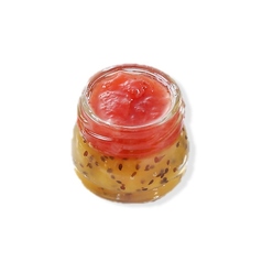 いちごジャムとキウイジャム　