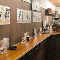 二階テーブル席完備