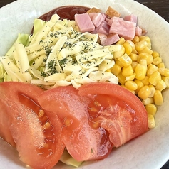 ピザもんじゃ焼き