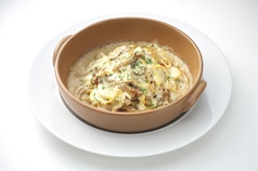きのこのパスタグラタン