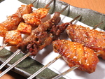 本場中国リュウさんの肉串！中国の串焼きを各種ご用意しております！定番のお肉から変わり種も！