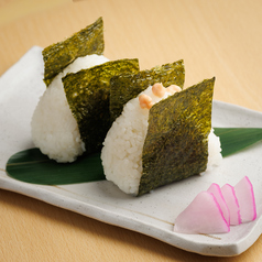 おにぎり(塩・明太マヨ)