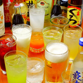 カクテル、生ビール、モヒートなど、幅広く飲めます！