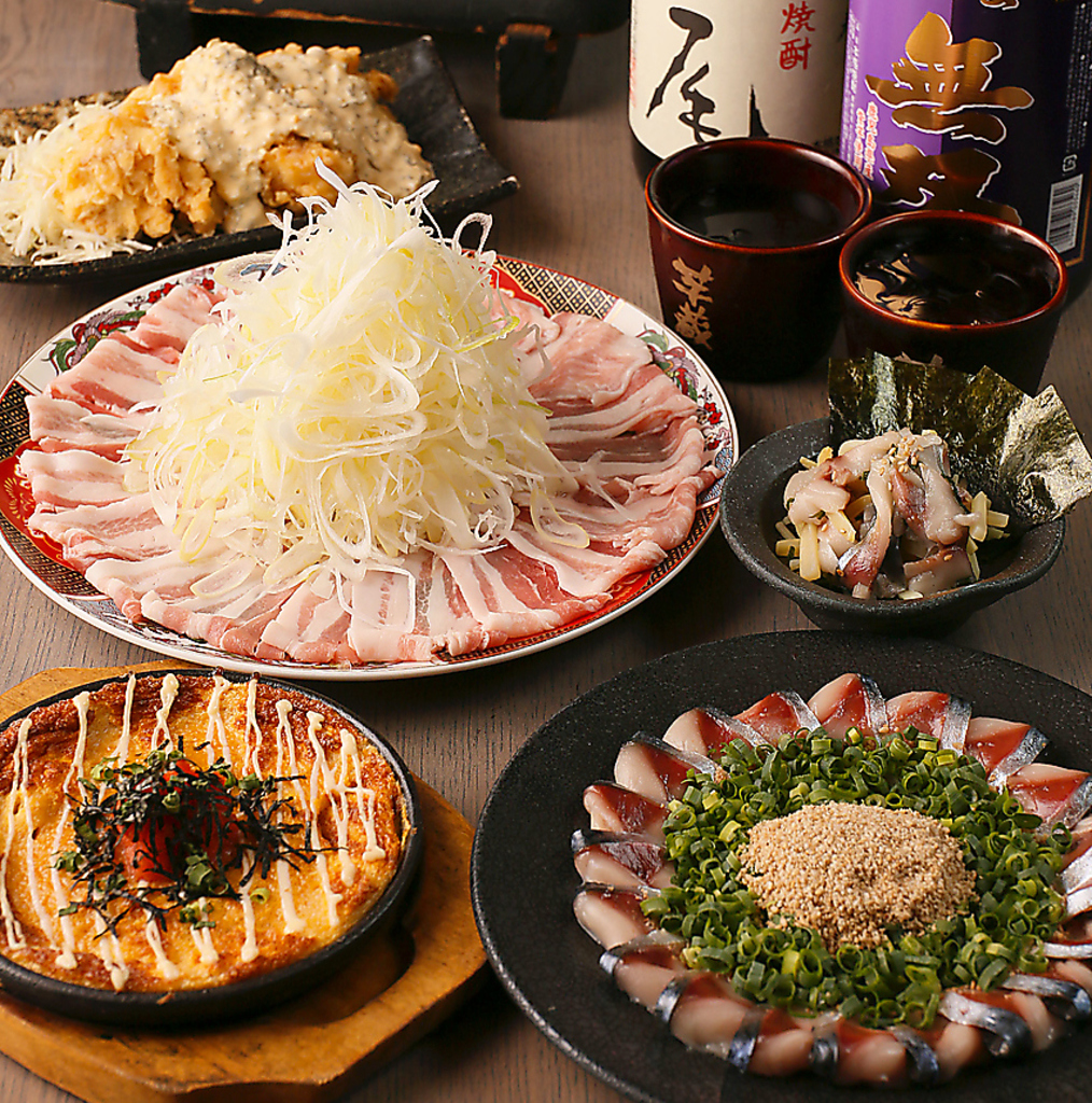 宴会コースは飲み放題込み４０００円から
